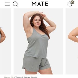 MATE the Label Tencel Sleep Short